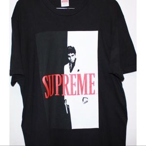 Supreme Scarface Split Black